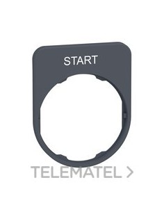 PL.INSC.40x50mm "START" CBZA.MONT.ENRAS.