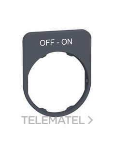 PL.INSC.40x50mm "OFF-ON" CBZA.MONT.ENRAS