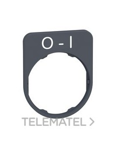 PL.INSC.40x50mm "O-I" CBZA.MONT.ENRAS