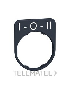 PL.INSC.40x50mm "I-O-II" CBZA.MONT.ENRAS