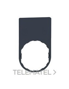 PLACA DE INSCRIPCIÓN 30x50mm EN BLANCO