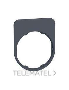 PLACA INSC.30x40mm BL P/CBZA.MONT.ENRAS.