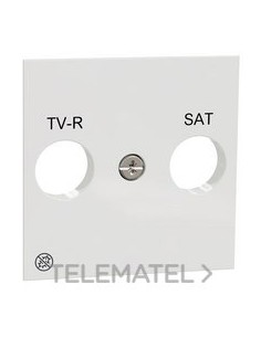 PLACA CTRAL.R-TV/SAT ANTIBACTERIANA BL