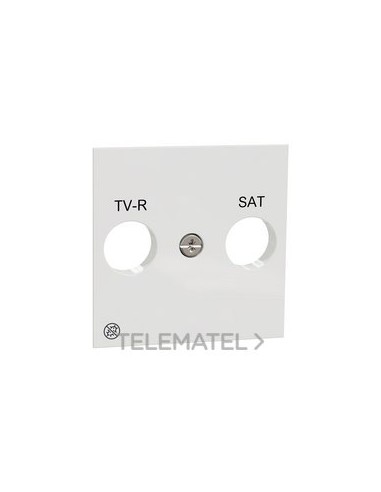 PLACA CTRAL.R-TV/SAT ANTIBACTERIANA BL