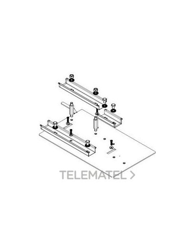 PLACA BASE PARA MEDIDOR DE POTENCIA