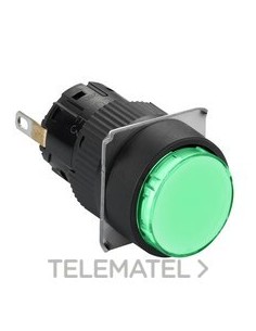 PILOTO REDONDO VERDE LED 24V