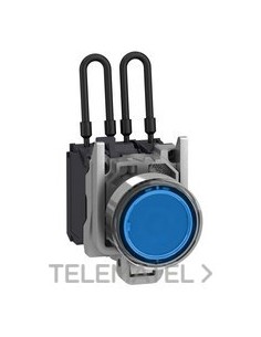 PILOTO LUMIN.XB4 "PUSH-TO-TEST" AZ 24V