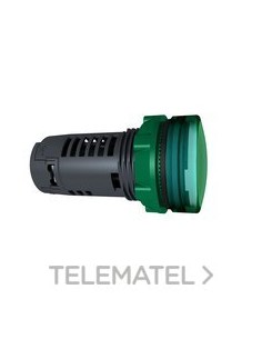 PILOTO LUMINOSO VERDE MONOBLOQUE 230V