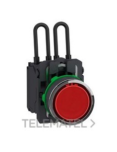 PILOTO LUMINOSO PUSH TO TEST ROJO 120V