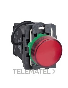 PILOTO LUMINOSO LED ROJO 400V CA