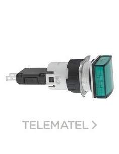 PILOTO LUMINOSO CUADRADO VERDE