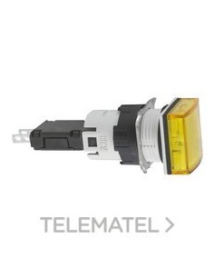 PILOTO LUMINOSO CUADRADO AMARILLO