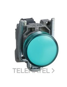 PILOTO LED d.22 24V VD EMET.