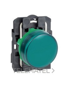 PILOTO LED d.22 230-240V VD EPLA.