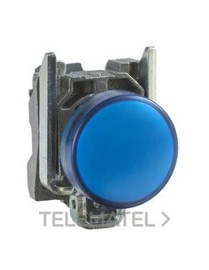 PILOTO LED d.22 230-240V AZ EMET.