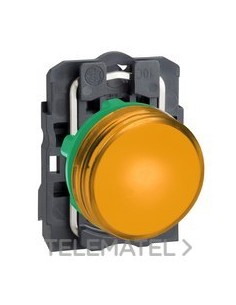 PILOTO LED d.22 230-240V AM.EPLA.