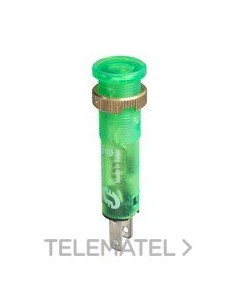 PILOTO LED 8mm 24V VERDE