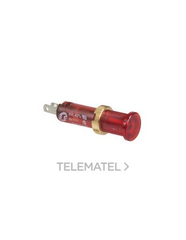 PILOTO LED 8mm 24V ROJO