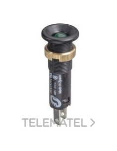 PILOTO LED 8mm 24V VERDE