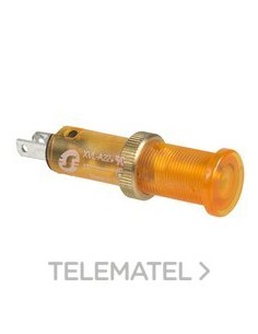 PILOTO LED 8mm 24V AMARILLO / NARANJA