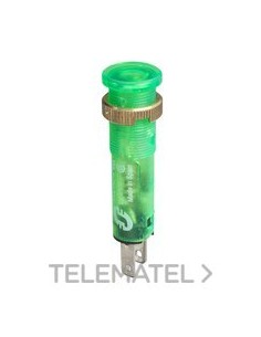 PILOTO LED 8mm 12V VERDE
