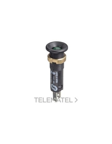 PILOTO LED 8mm 12V VERDE