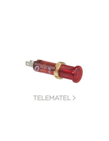 PILOTO LED 8mm 12V ROJO