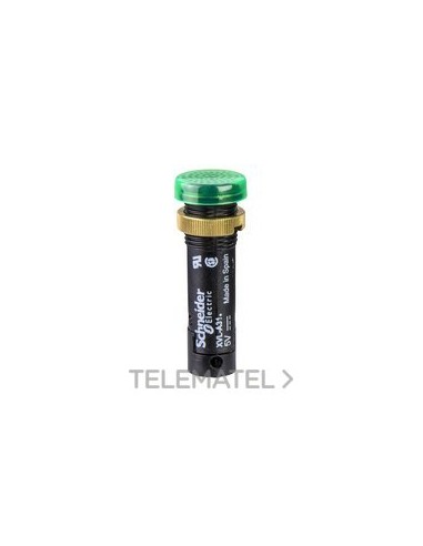 PILOTO LED 12mm 48V VERDE