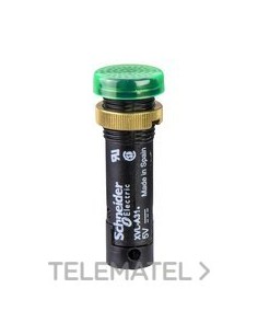 PILOTO LED 12mm 12V VERDE