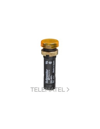 PILOTO LED 12mm 24V AMARILLO / NARANJA