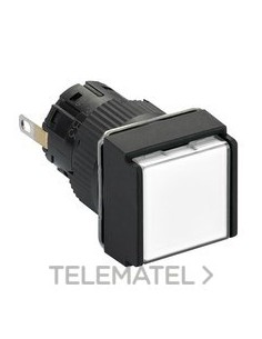 PILOTO CUADRADO LED 24V BLANCO