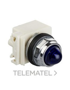 PILOTO COMPLETO LED 120V AZUL