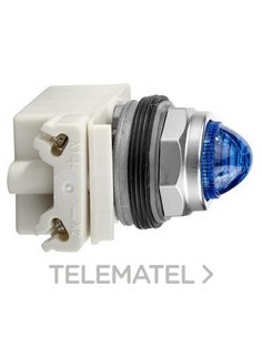 PILOTO BA9s CON LED TIPO 9001K 24V AZUL