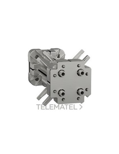 PILAR CUÁDRUPLE G IP55 CUADRADO