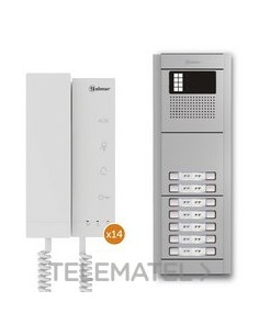 KIT EDIFICIO AUDIO N4214/T-ART 14P