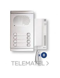 KIT AUDIO 4280/AL 8 VIVIENDAS