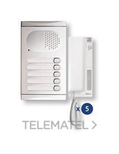 KIT AUDIO 4150/AL 5 VIVIENDAS