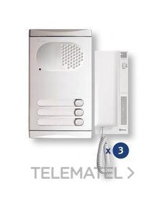 KIT AUDIO 4130/AL 3 VIVIENDAS