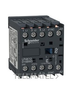 MINICONTACTOR K TRIPOLAR B/C 12A 24V DC