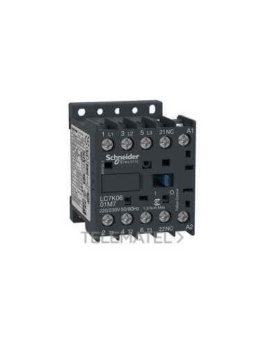 MINICONTACTOR K TRIPOLAR A/S 6A 220V