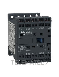 MINICONTACTOR K TRIP.9A 24V CC REST.