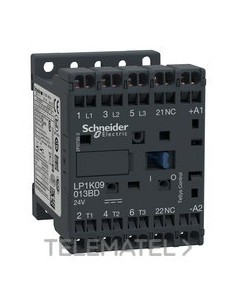 MINICONTACTOR K TRIP.9A 24V CC REST.