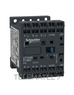 MINICONTACTOR K TRIP.6A 24V CC REST.