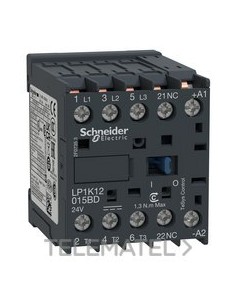 MINICONTACTOR K TRIPOLAR 12A 220V DC