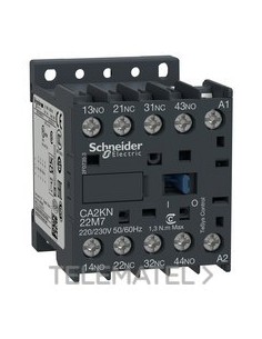 MINICONTACTOR K AUX.2 NA+2 NC 48V AC