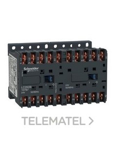 MINICONTACTOR INVERSOR 9A 3P 24V 50-60Hz