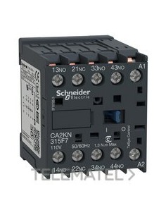 MINICONT.AUX.3 NA+1 NC 110V CA 50-60Hz