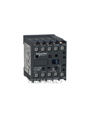 MINICONTACTOR 9A 3P 24V CC