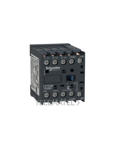 MINICONTACTOR 6A 3P 24V CC