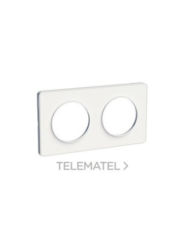 MARCO TOUCH 2 ELEMENTOS BLANCO MATE